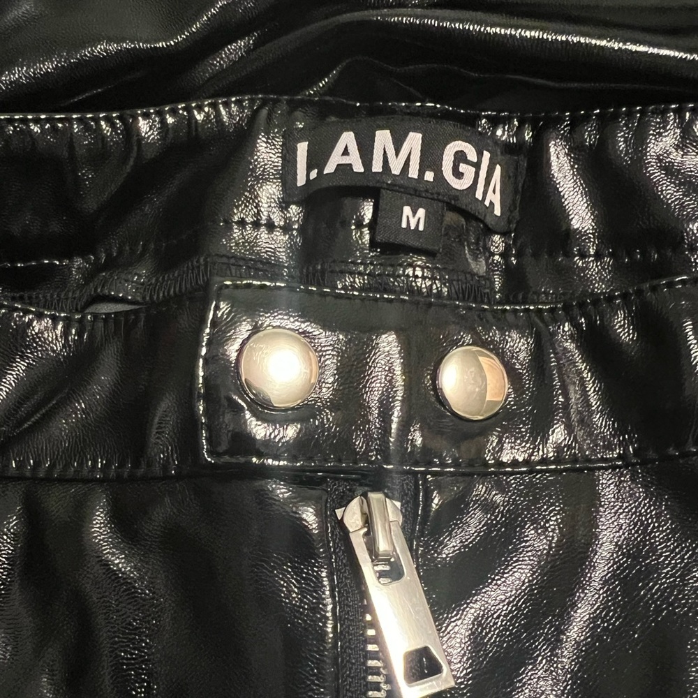 I AM GIA PLEATHER PANTS